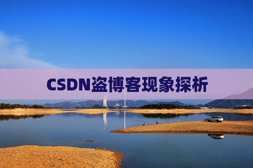 CSDN盗博客现象探析 CSDN盗博客现象探析